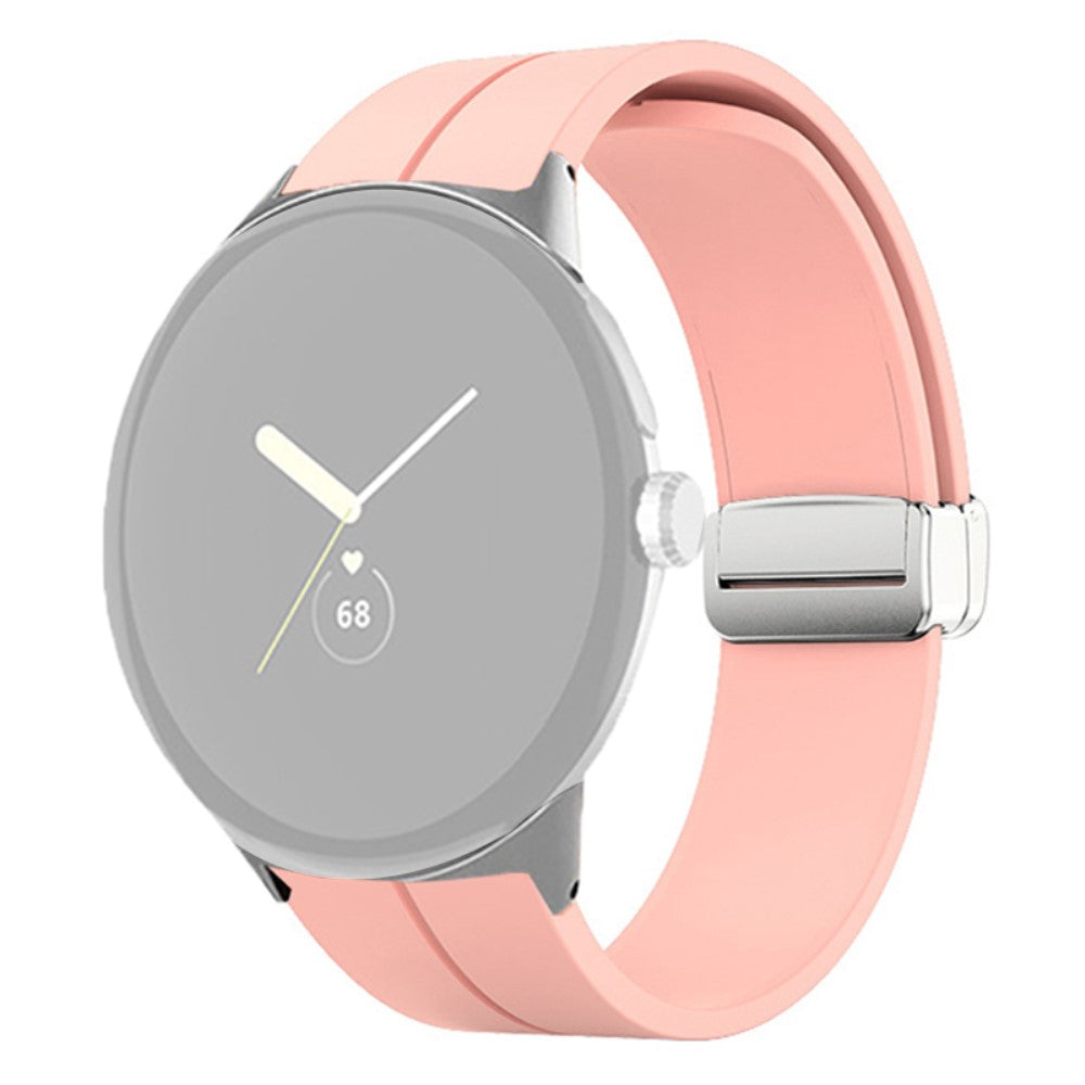 Rigtigt nydelig Google Pixel Watch Silikone Rem - Pink#serie_18