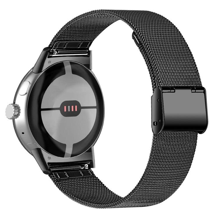 Slidstærk Google Pixel Watch Metal Rem - Sort#serie_1