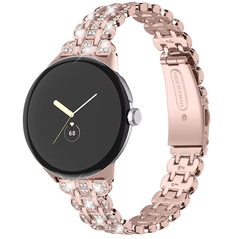 Skøn Google Pixel Watch  Rem - Pink#serie_1