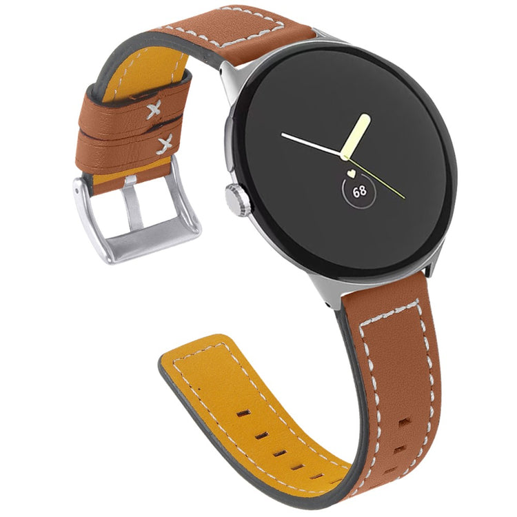 Meget fint Google Pixel Watch  Rem - Brun#serie_5