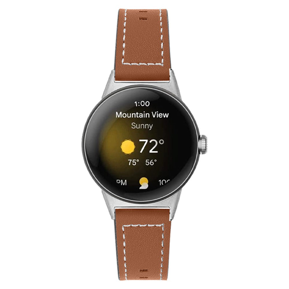 Meget fint Google Pixel Watch  Rem - Brun#serie_5