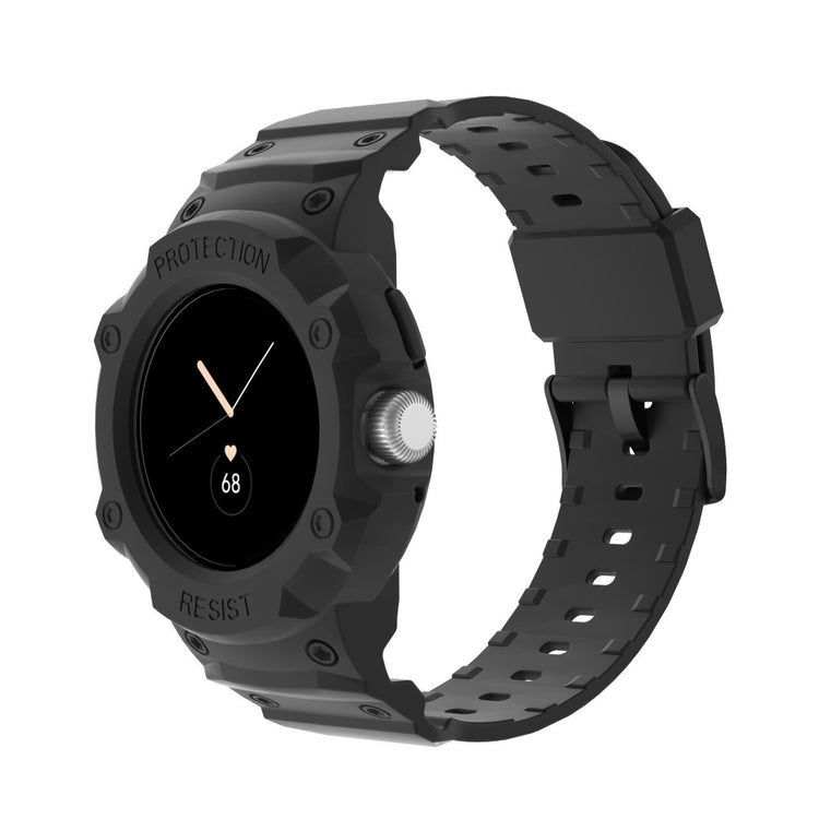 Vildt Elegant Silikone Rem passer til Google Pixel Watch - Sort#serie_2