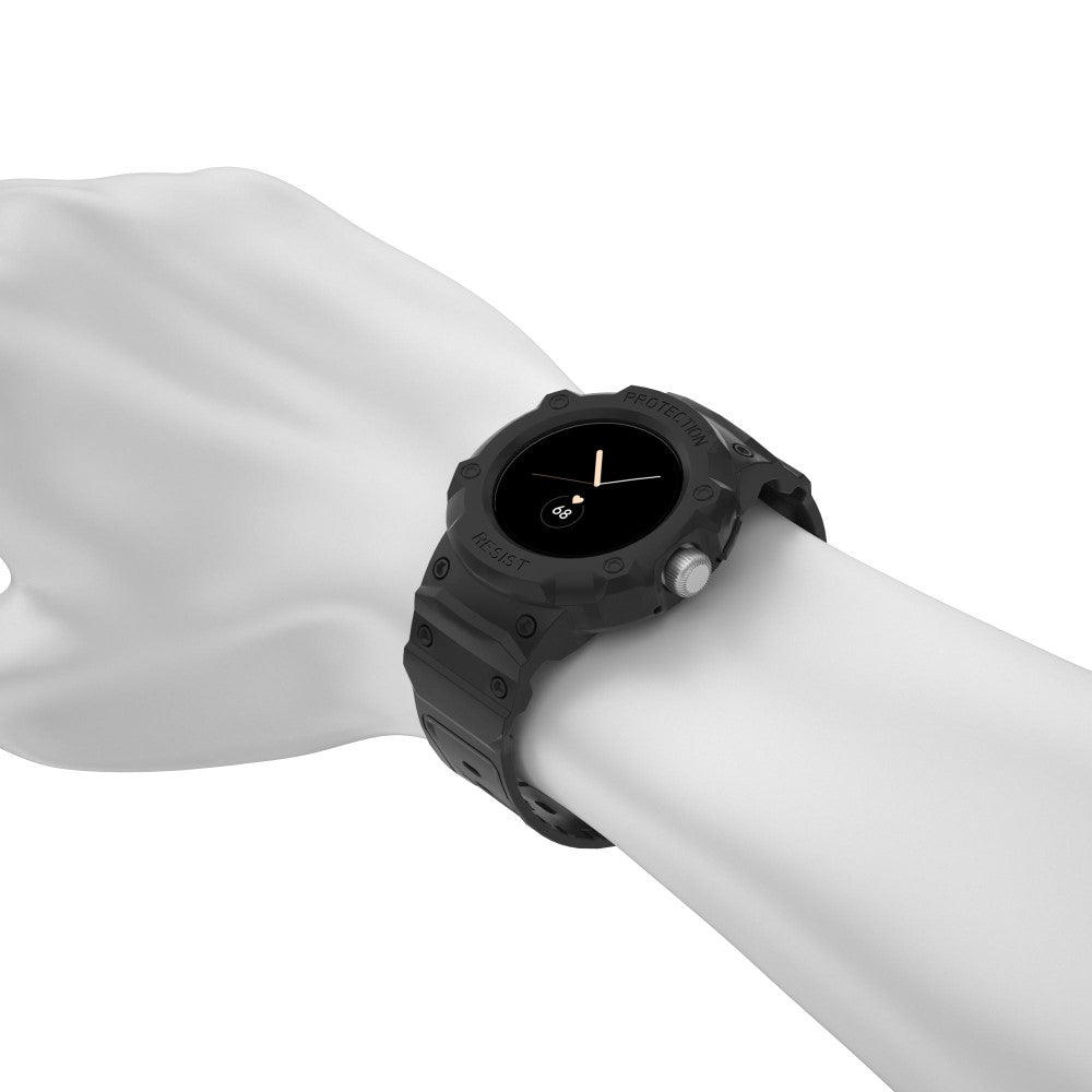 Vildt Elegant Silikone Rem passer til Google Pixel Watch - Sort#serie_2