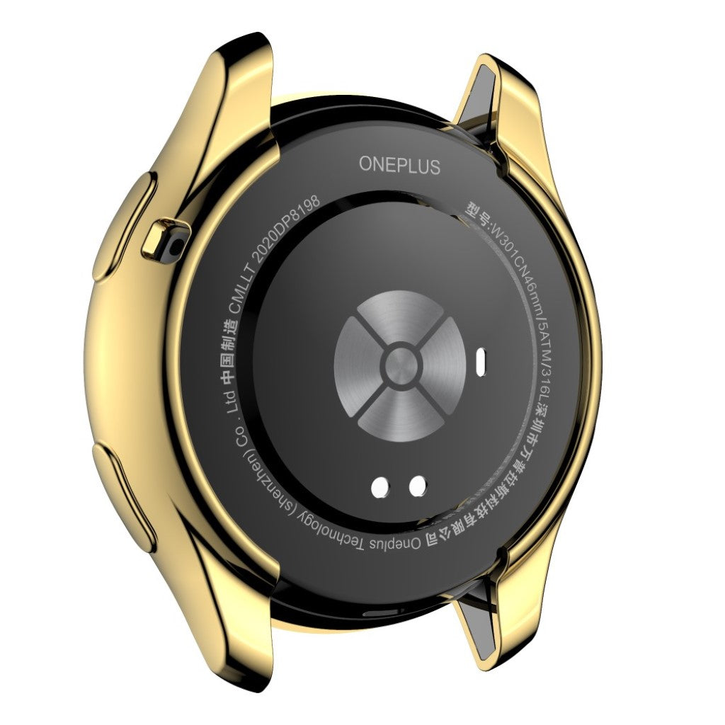 Mega Fed OnePlus Watch Silikone Cover - Guld#serie_6