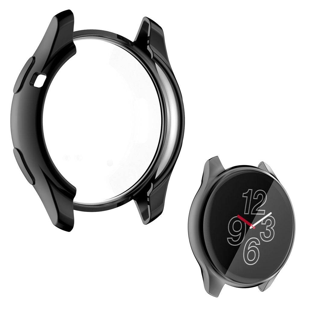 Meget Flot OnePlus Watch Silikone Cover - Sort#serie_2