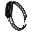 Straordinariamente Fantastico Xiaomi Mi Band 3 / Xiaomi Mi Smart Band 4 Metallo E Strass Universali Cinturino