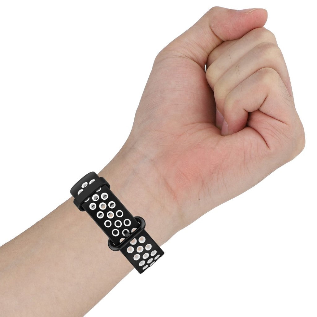 Kønt Xiaomi Mi Watch Lite / Xiaomi Redmi Watch Silikone Rem - Hvid#serie_1