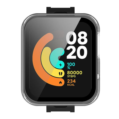 Super Fed Xiaomi Mi Watch Lite / Xiaomi Redmi Watch Cover med Skærmbeskytter i Plastik og Hærdet Glas - Gennemsigtig#serie_2