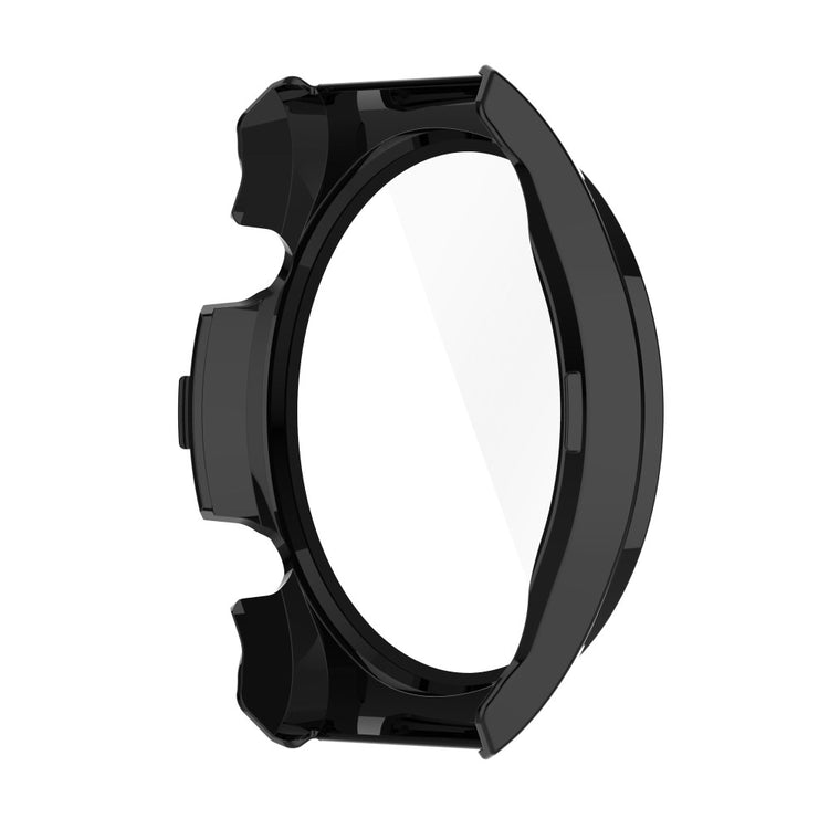 Godt Xiaomi Watch S1 Cover med Skærmbeskytter i Plastik og Hærdet Glas - Sort#serie_1