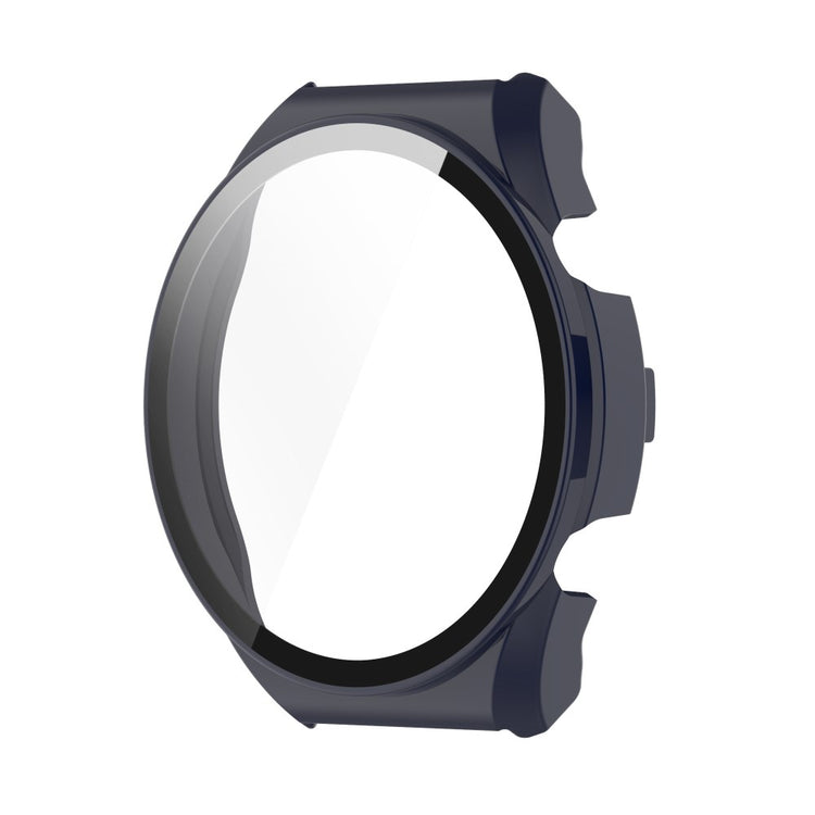 Godt Xiaomi Watch S1 Cover med Skærmbeskytter i Plastik og Hærdet Glas - Blå#serie_6