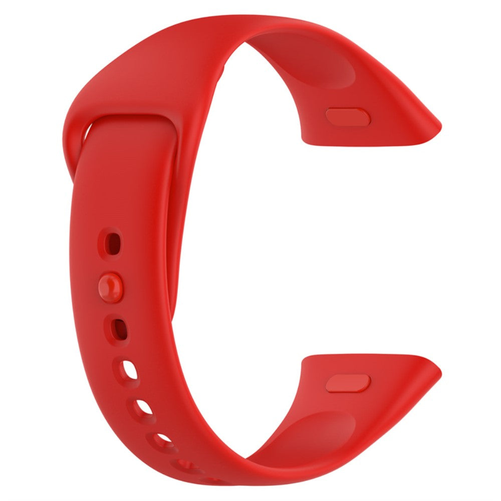 Helt vildt cool Xiaomi Redmi Band 3 Silikone Rem - Rød#serie_5