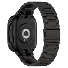 Metal Universal Rem passer til Xiaomi Redmi Watch 3 / Xiaomi Mi Watch Lite 3 - Sort#serie_1
