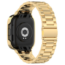 Metal Universal Rem passer til Xiaomi Redmi Watch 3 / Xiaomi Mi Watch Lite 3 - Guld#serie_2