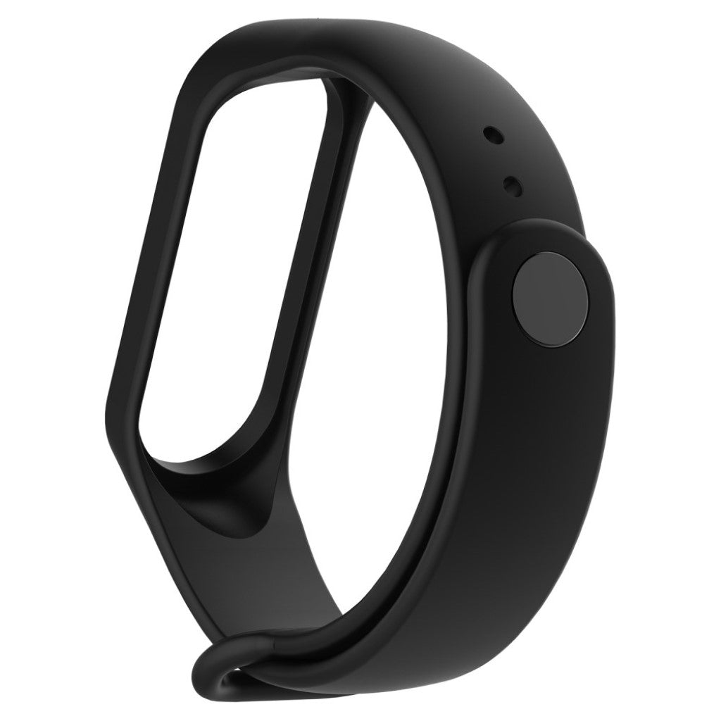 Slidstærk Xiaomi Mi Smart Band 4 Silikone Rem - Sort#serie_1