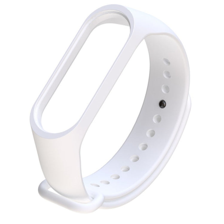 Slidstærk Xiaomi Mi Smart Band 4 Silikone Rem - Hvid#serie_2