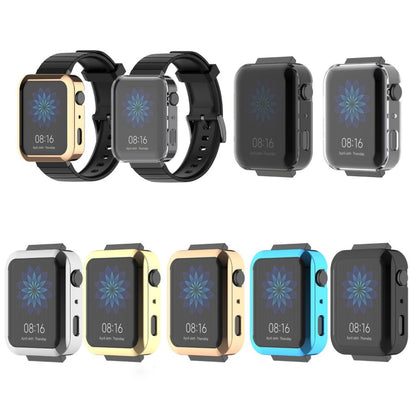 Rigtigt kønt Xiaomi Mi Watch Silikone Rem - Sort#serie_1