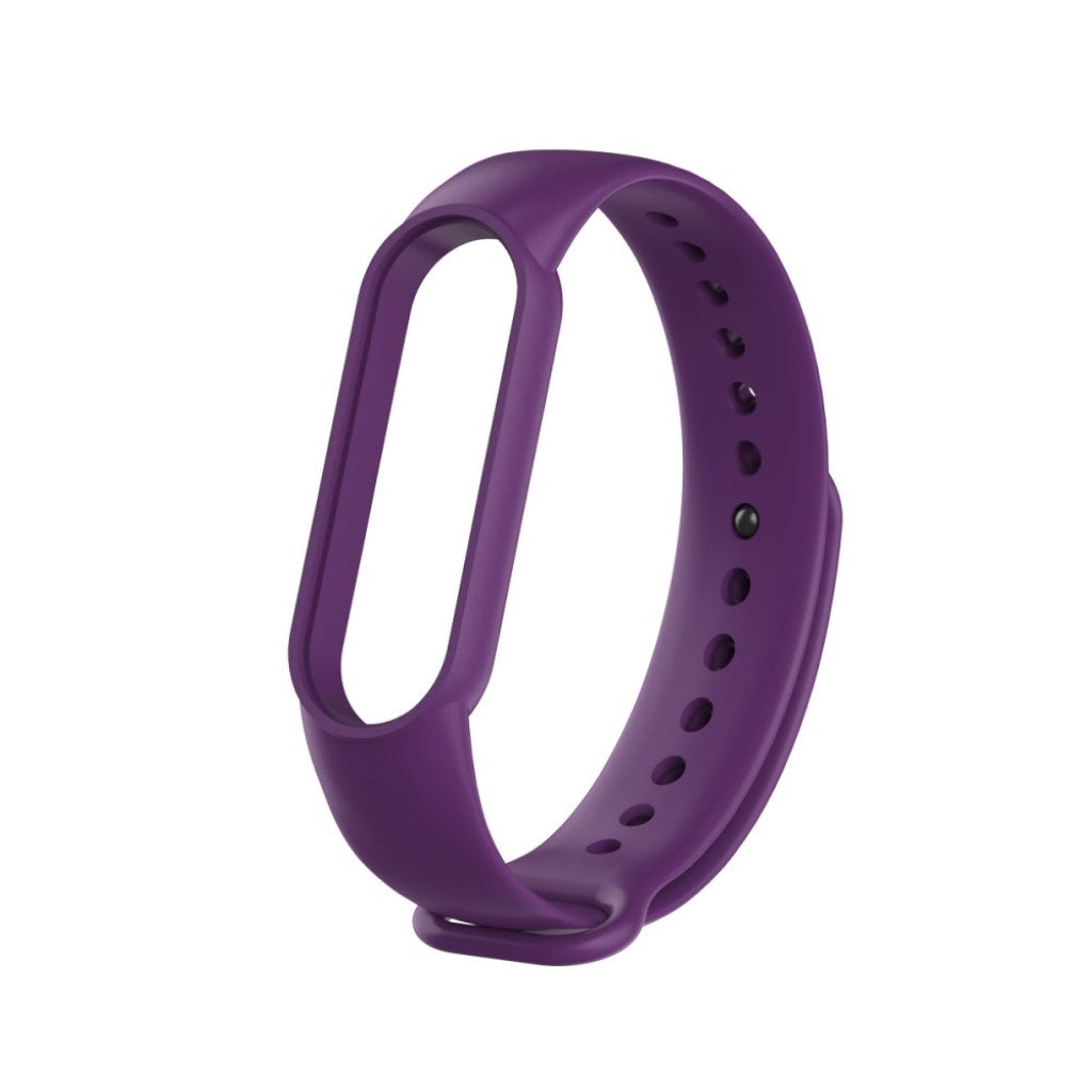 Meget fint Xiaomi Mi Band 5 Silikone Rem - Lilla#serie_22