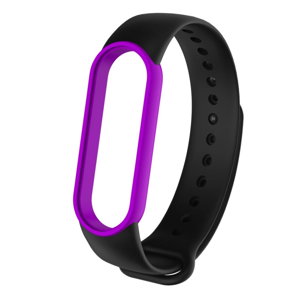 Fremragende Xiaomi Mi Band 5 Silikone Rem - Sort#serie_12