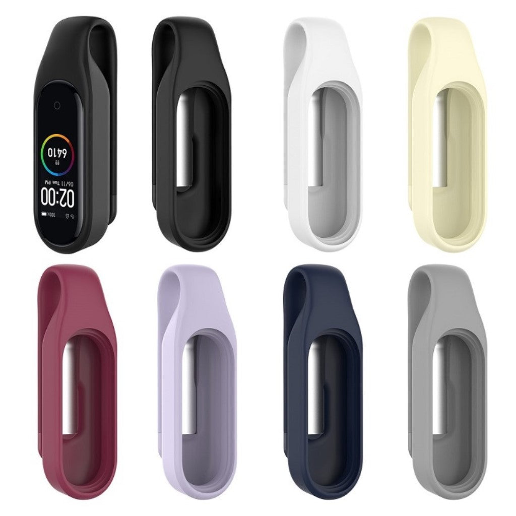 Flot Xiaomi Mi Band 5 Silikone Cover - Sølv#serie_3