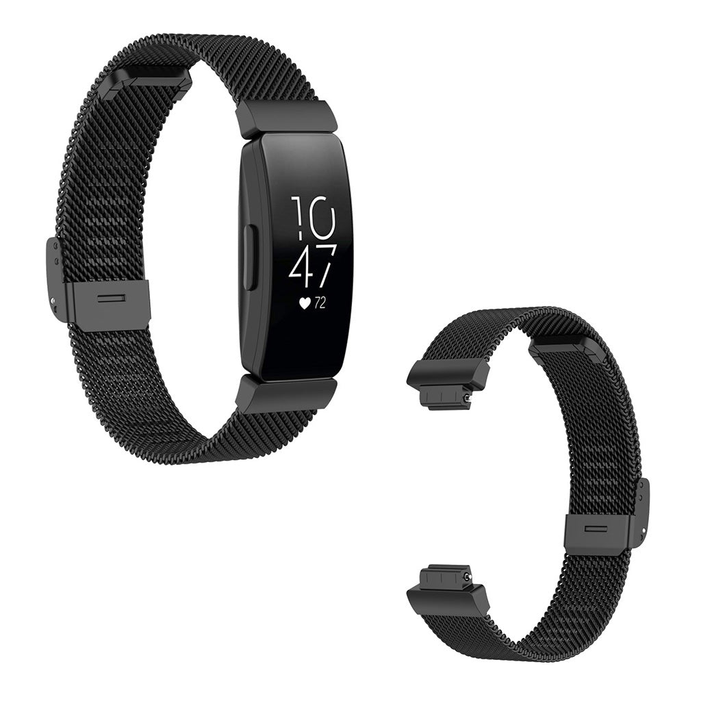 Mega elegant Fitbit Ace 2 Metal Rem - Sort#serie_1