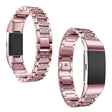 Incredibilmente Resistente Fitbit Charge 4 / Fitbit Charge 3 Metallo E Strass Universali Cinturino