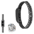 Super Piacevole Fitbit Charge 4 / Fitbit Charge 3 Metallo E Strass Universali Cinturino