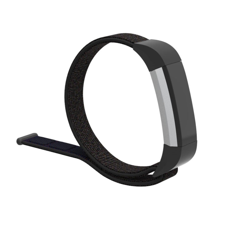 Vildt hårdfør Fitbit Alta HR Nylon Rem - Sort#serie_9