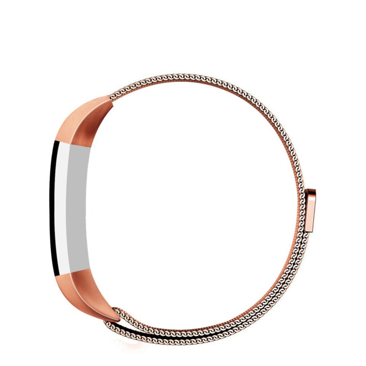 Helt vildt fint Fitbit Alta HR Metal Rem - Pink#serie_3