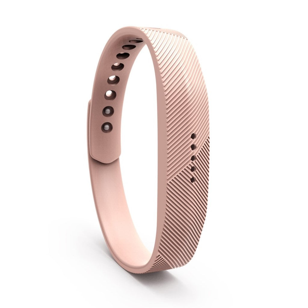 Super fint Fitbit Flex 2 Silikone Rem - Pink#serie_11