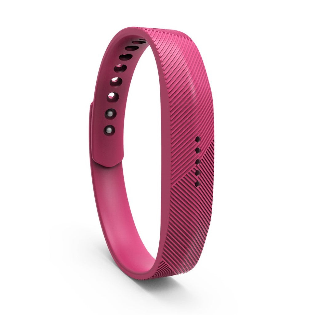 Super fint Fitbit Flex 2 Silikone Rem - Pink#serie_3