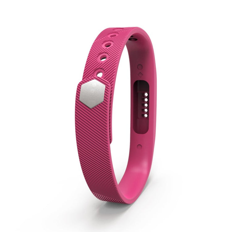 Super fint Fitbit Flex 2 Silikone Rem - Pink#serie_3