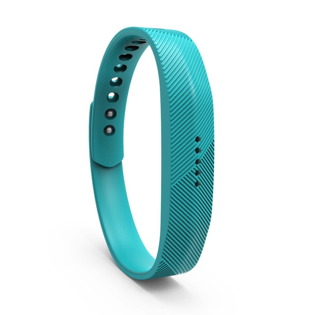 Super fint Fitbit Flex 2 Silikone Rem - Grøn#serie_7