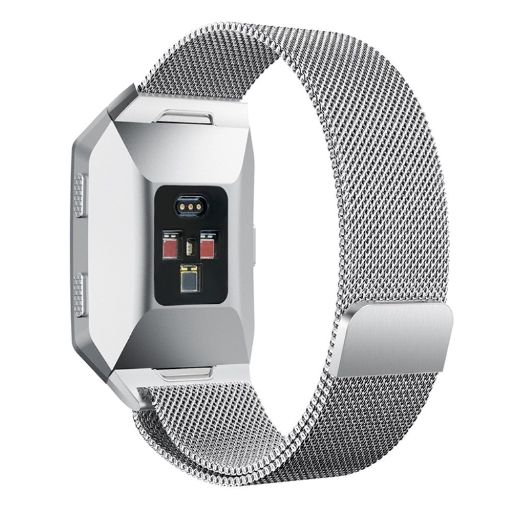 Rigtigt flot Fitbit Ionic Metal Rem - Sølv#serie_3