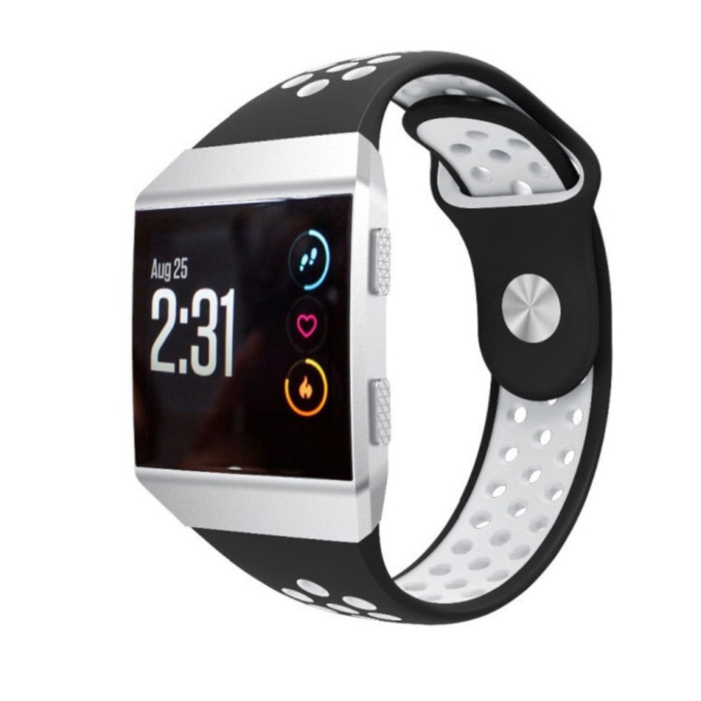 Vildt flot Fitbit Ionic Silikone Rem - Sort#serie_1