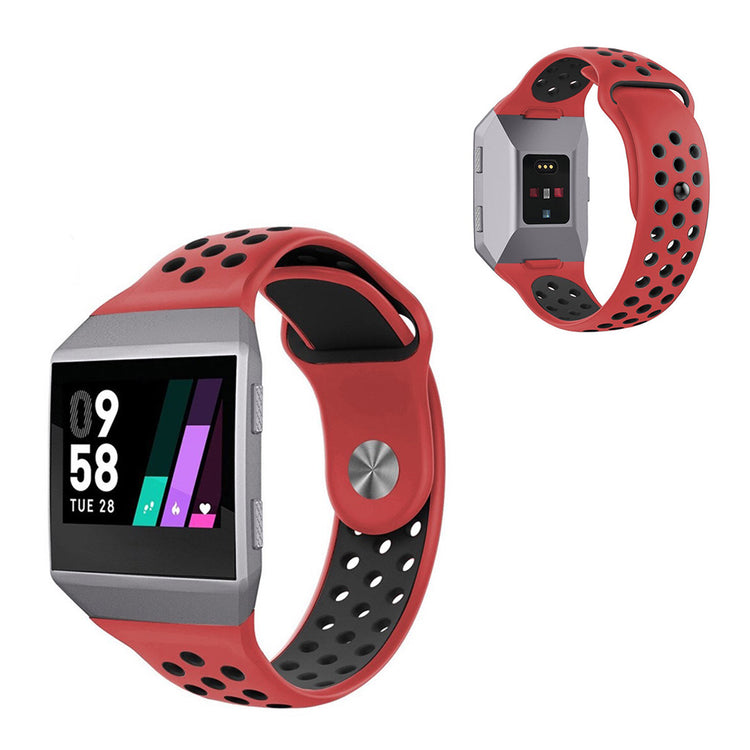 Vildt flot Fitbit Ionic Silikone Rem - Rød#serie_6