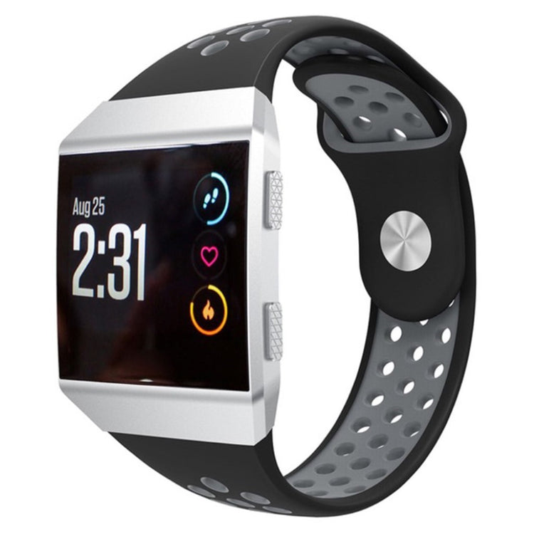 Vildt flot Fitbit Ionic Silikone Rem - Sort#serie_7