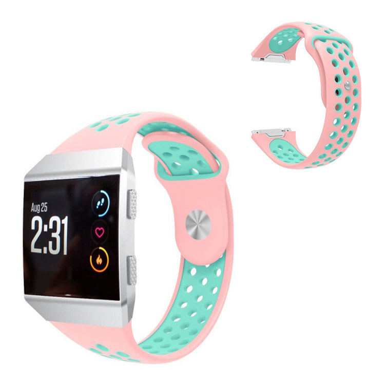 Vildt flot Fitbit Ionic Silikone Rem - Pink#serie_8