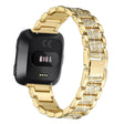 Assolutamente Forte Fitbit Versa Metallo E Strass Cinturino