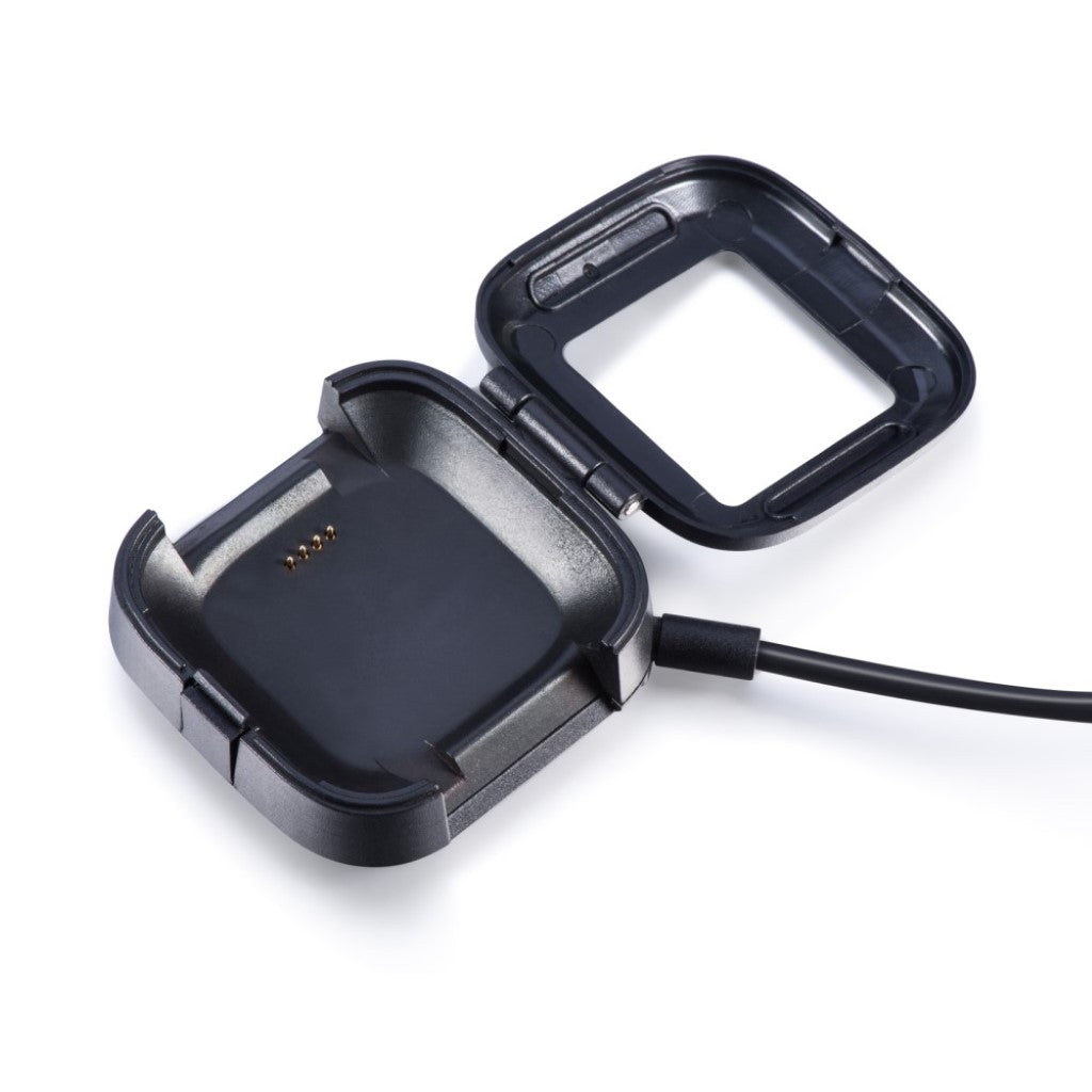 Fitbit Versa Kabel Til Opladnings Dock - Sort#serie_056