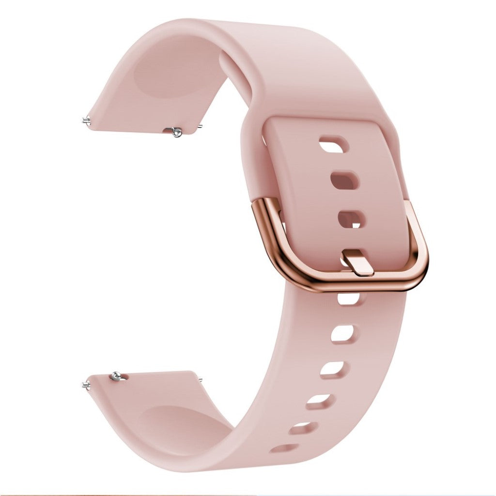 Vildt slidstærk Fitbit Versa Silikone Rem - Pink#serie_4