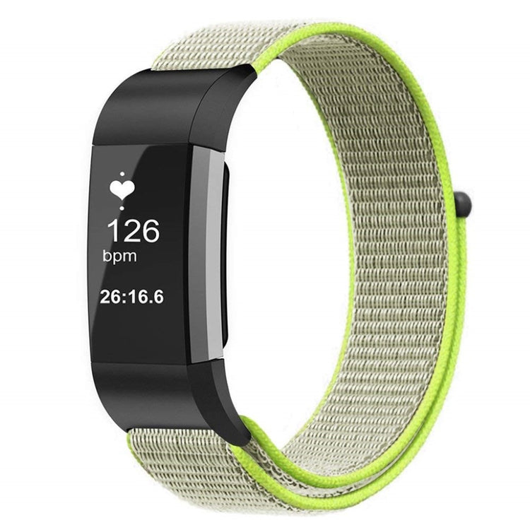 Eminent Fitbit Charge 3 Nylon Rem - Grøn#serie_2