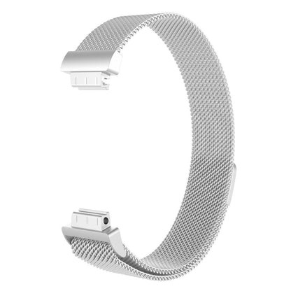 Mega slidstærk Fitbit Inspire Metal Rem - Sølv#serie_013
