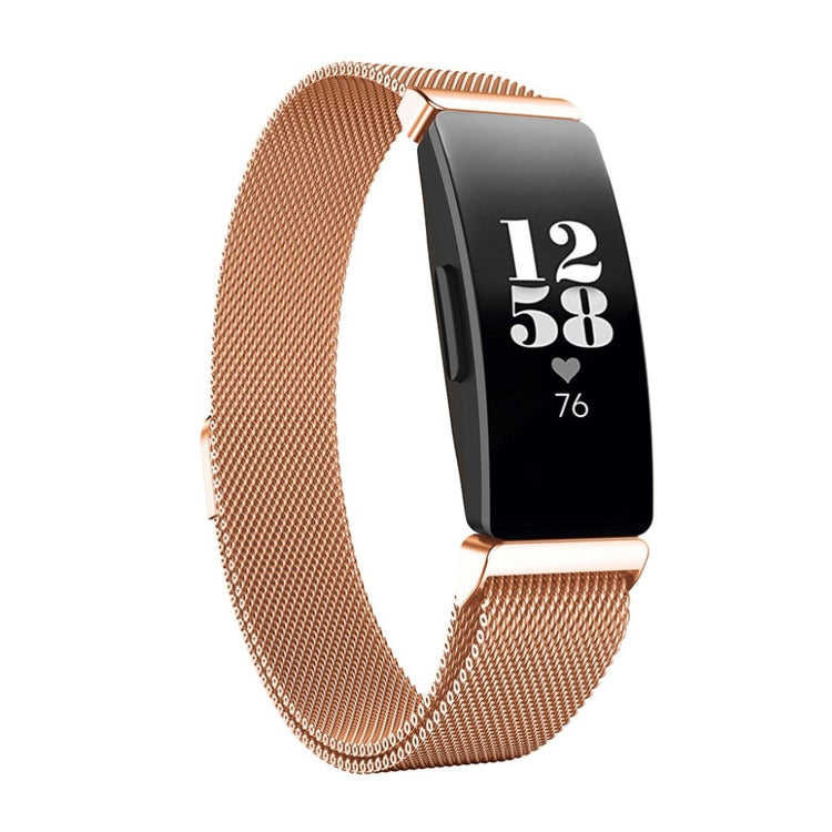 Super sejt Fitbit Inspire Metal Rem - Pink#serie_3