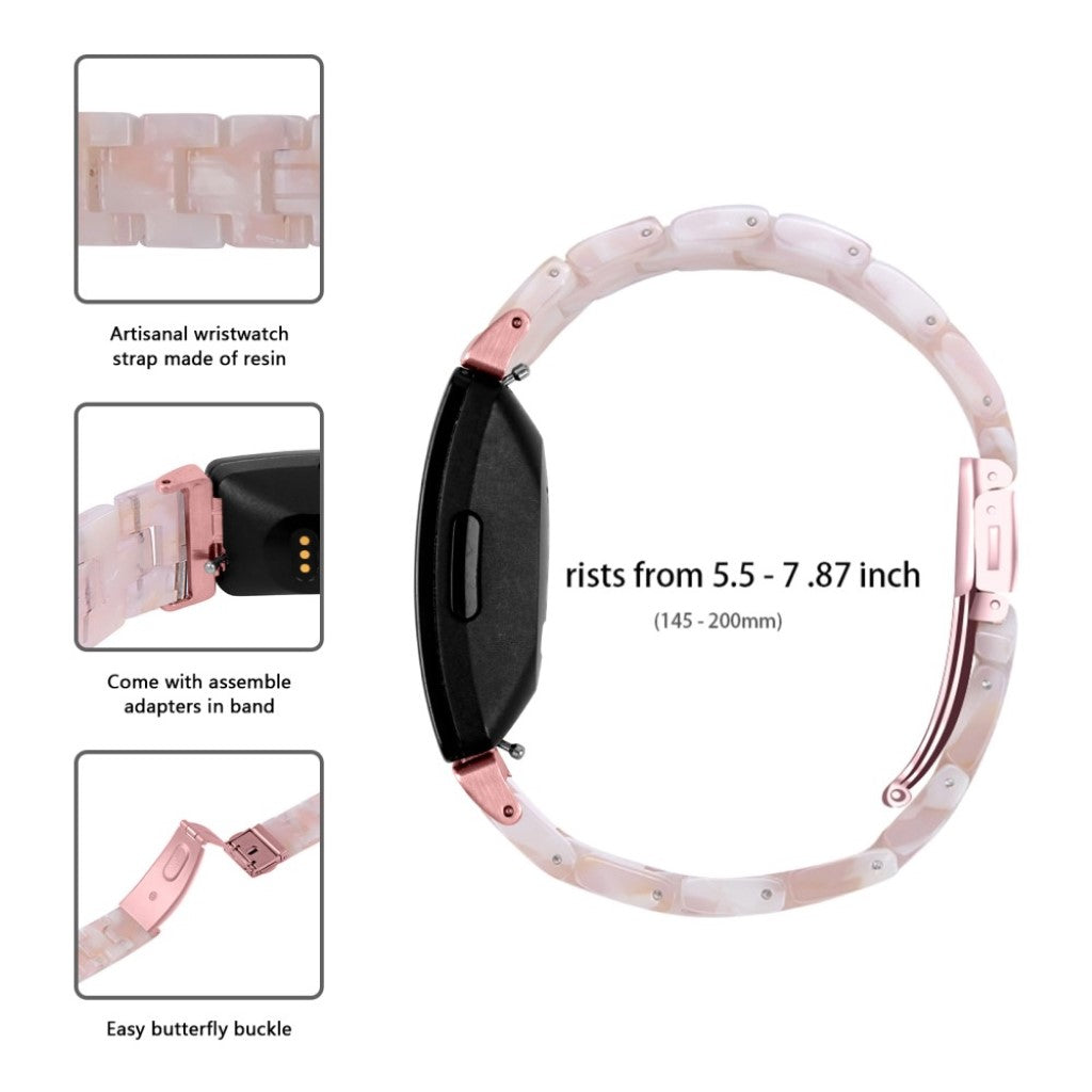 Vildt sejt Fitbit Inspire  Rem - Pink#serie_6