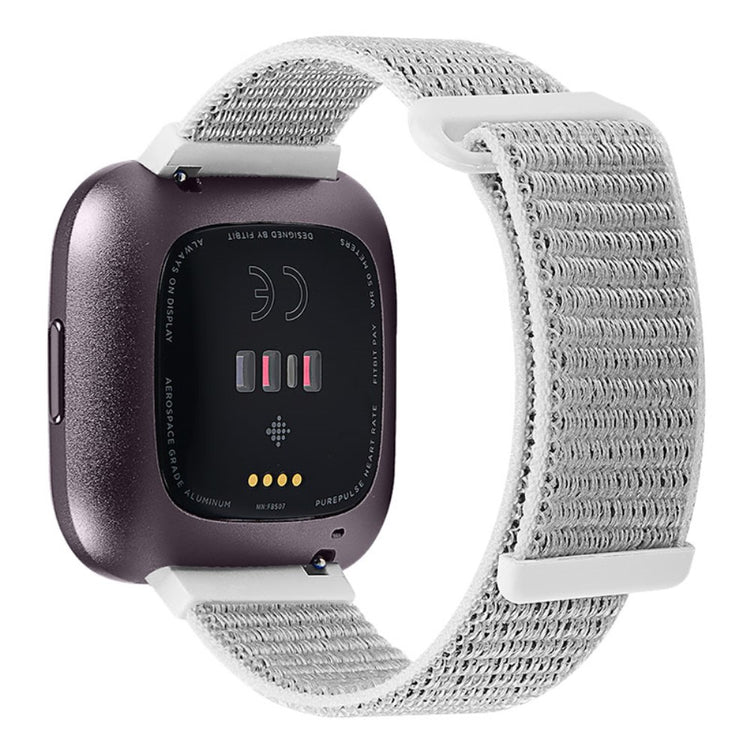 Sølv Fitbit Versa Lite Stof Urrem#serie_6