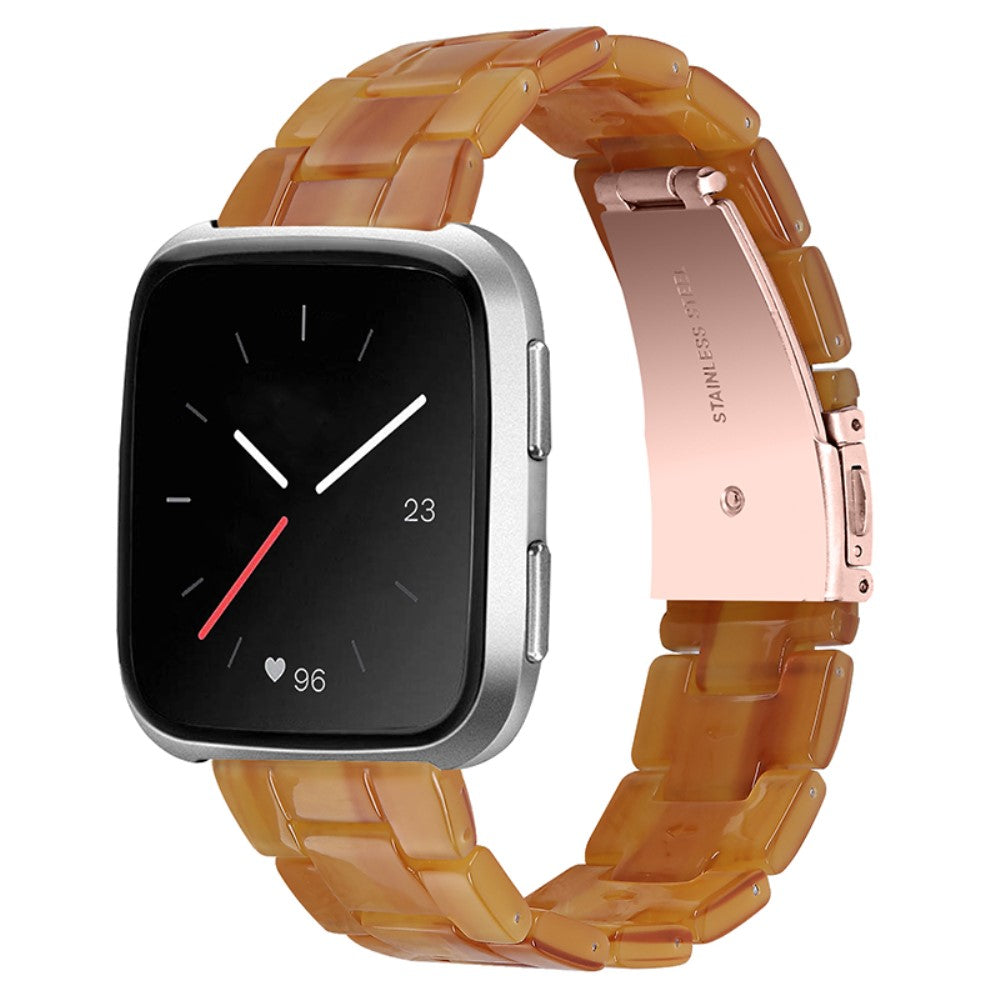 Super hårdfør Fitbit Versa 2 / Fitbit Versa Lite  Rem - Brun#serie_6