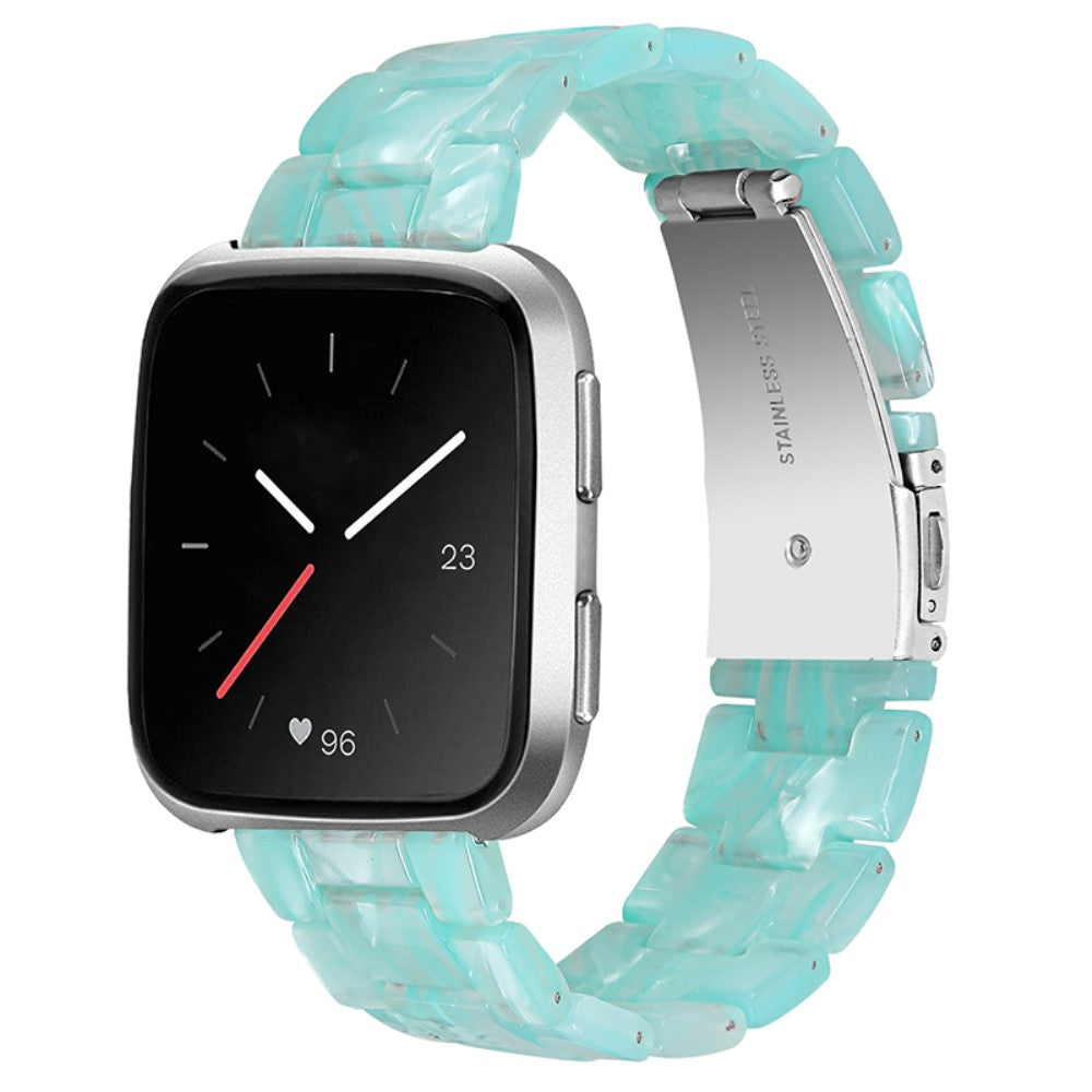 Mega nydelig Fitbit Versa 2 / Fitbit Versa Lite  Rem - Grøn#serie_2
