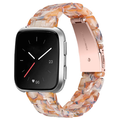 Mega nydelig Fitbit Versa 2 / Fitbit Versa Lite  Rem - Gul#serie_3