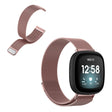 Superbo Fitbit Versa 3 / Fitbit Sense Metallo Cinturino