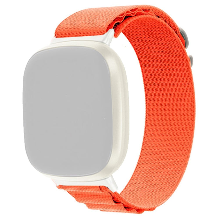 Super nydelig Fitbit Sense / Fitbit Versa 3 Nylon Rem - Orange#serie_1